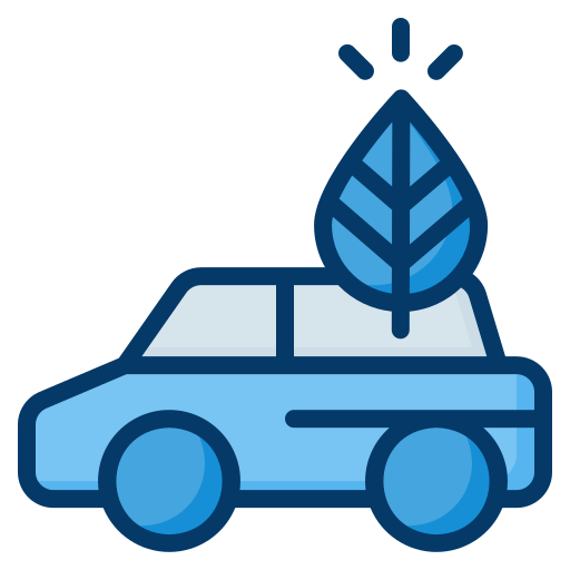 Zero emission Generic Blue icon
