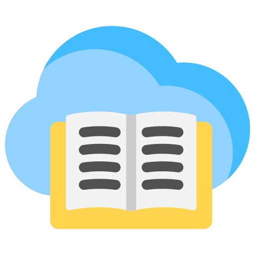 cloud-bibliothek Generic Flat icon