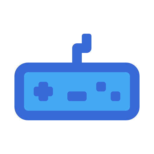 joystick Generic Blue icoon