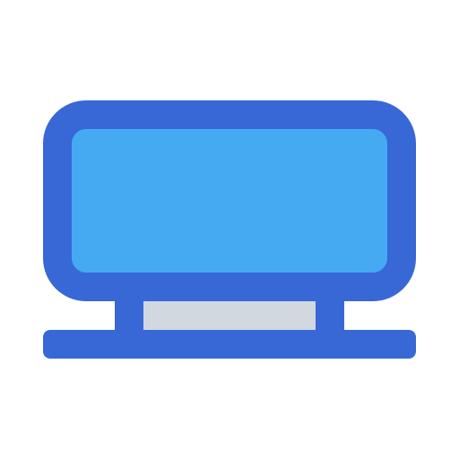 laptop Generic Blue icoon