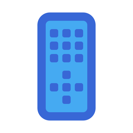 remoto Generic Blue icono