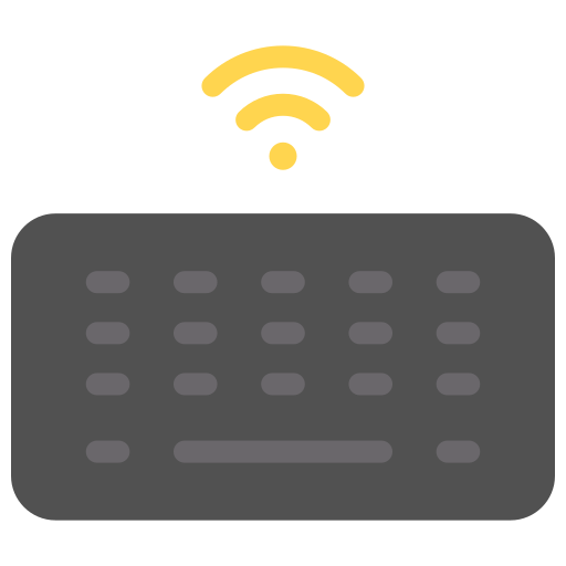 Wireless keyboard Generic Flat icon