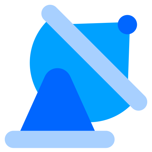 parabólico Generic Blue icono