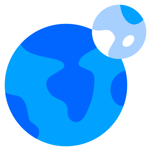 planet erde Generic Blue icon