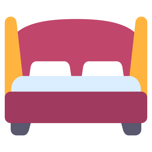 더블 베드 Generic Flat icon