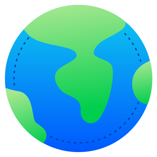 aarde Generic Flat Gradient icoon