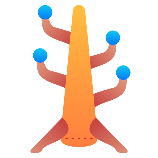 wieszak Generic Flat Gradient ikona