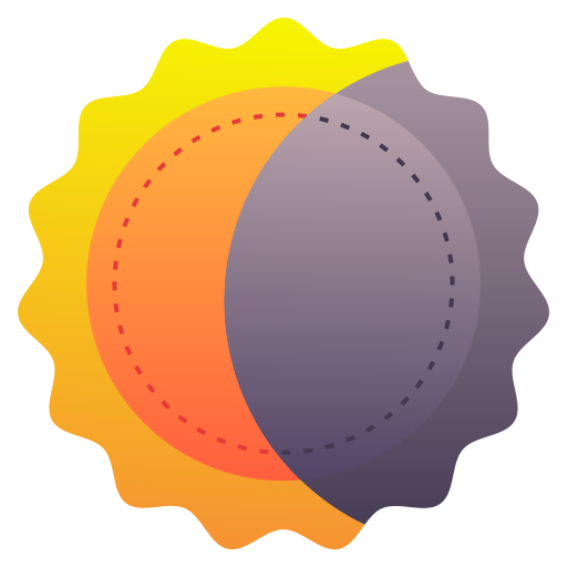eclipse Generic Flat Gradient icono