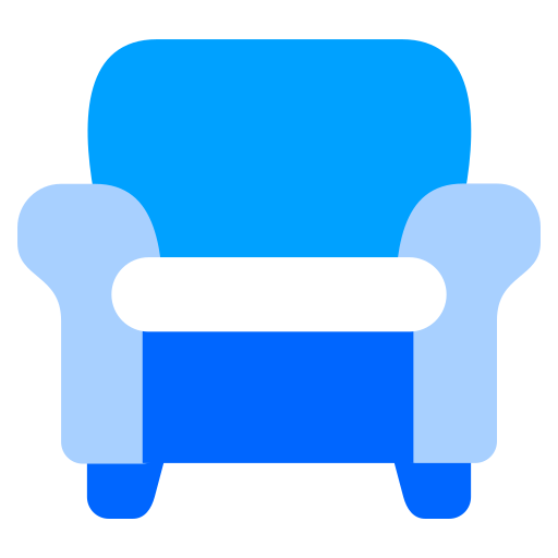 fotel Generic Blue ikona