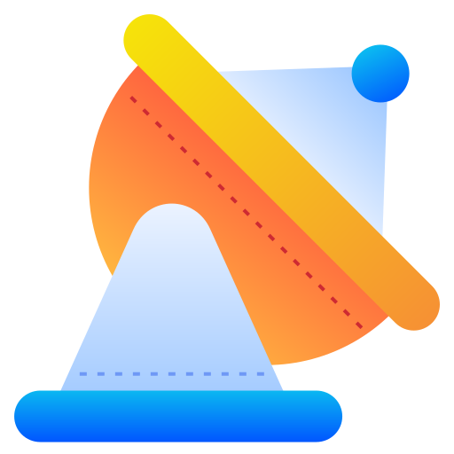 paraboliczny Generic Flat Gradient ikona