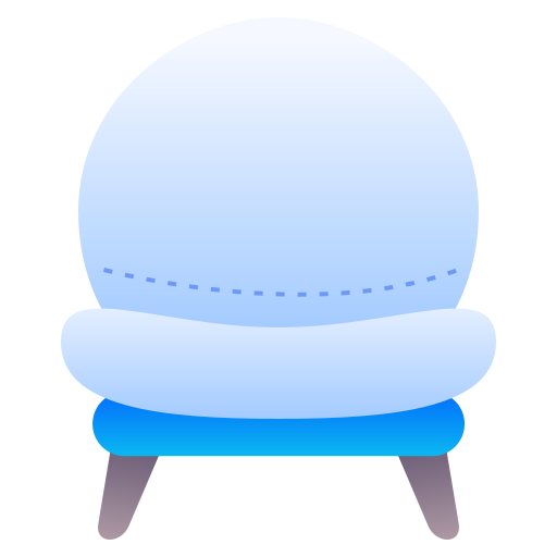 현대 의자 Generic Flat Gradient icon