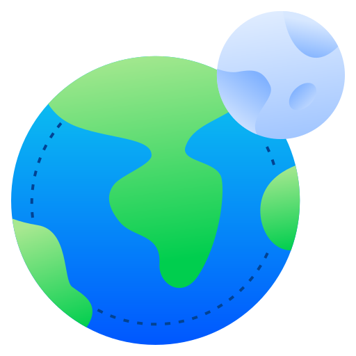 지구 행성 Generic Flat Gradient icon