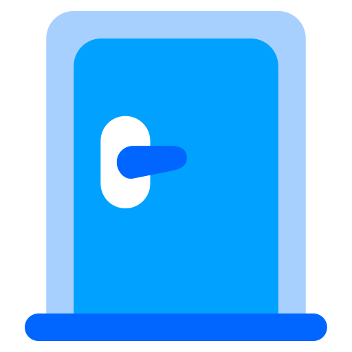 Door Generic Blue icon