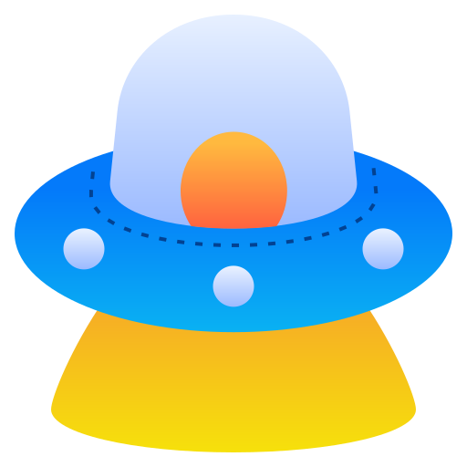ufo Generic Flat Gradient icon