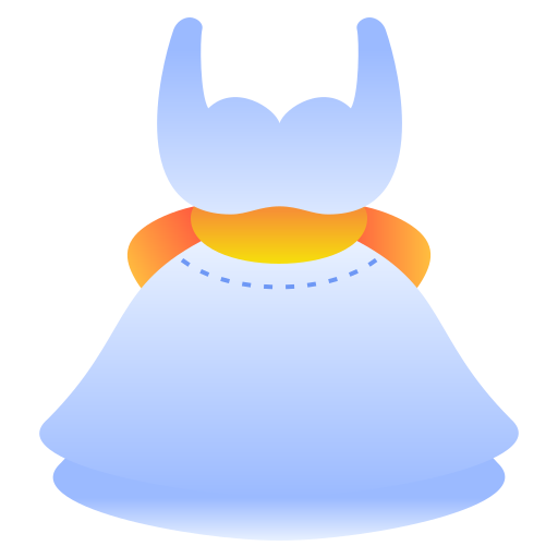 Wedding dress Generic Flat Gradient icon