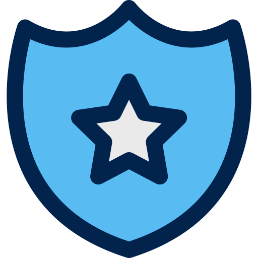 badge Generic Blue Icône