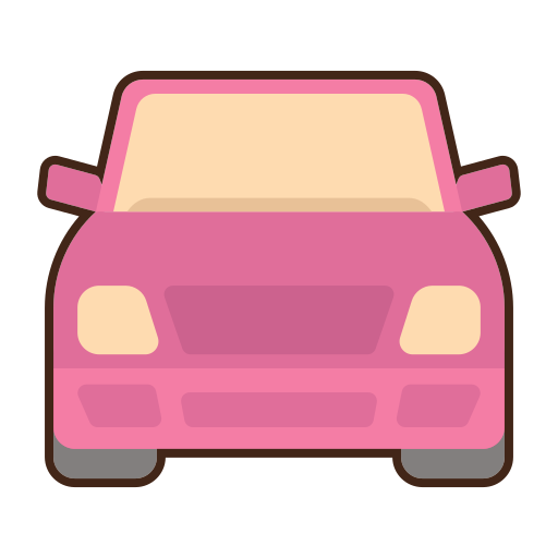 Station wagon Flaticons Lineal Color icon