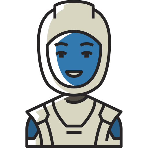 astronauta Generic Color Omission ikona
