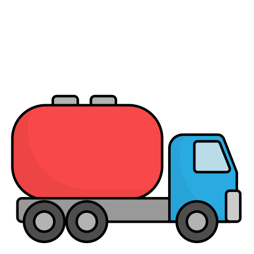tankwagen Generic Outline Color icon