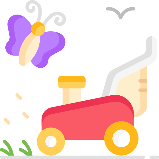 Lawn mower SBTS2018 Flat icon