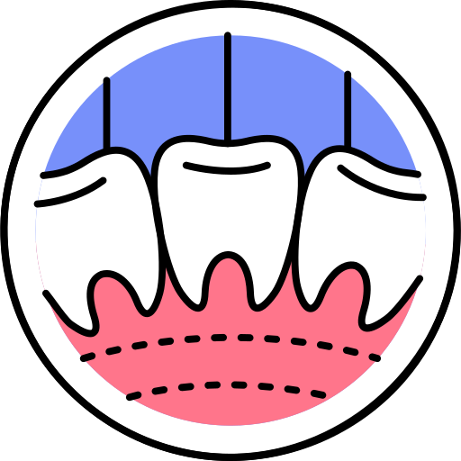 odontologia Generic Outline Color Ícone