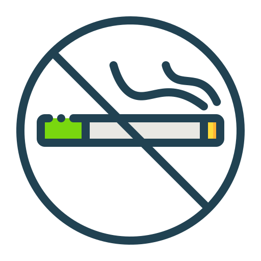 proibido fumar Generic Outline Color Ícone