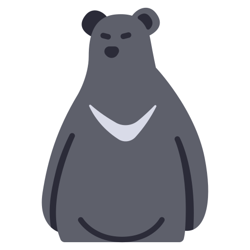 Bear MaxIcons Flat icon