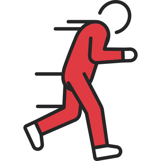 biegnący mężczyzna Generic Outline Color ikona