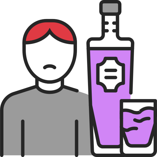 alkoholismus Generic Outline Color icon