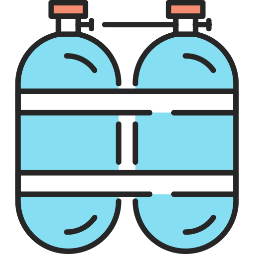 Scuba diving Generic Outline Color icon