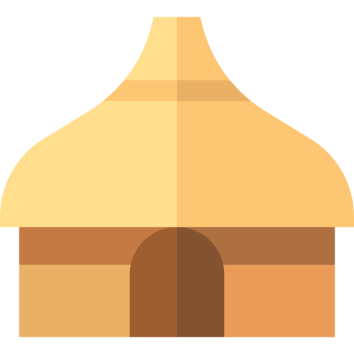 hütte Basic Straight Flat icon
