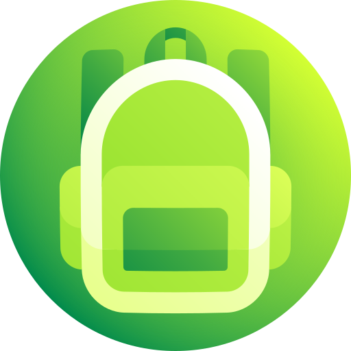 Backpack Gradient Galaxy Gradient icon