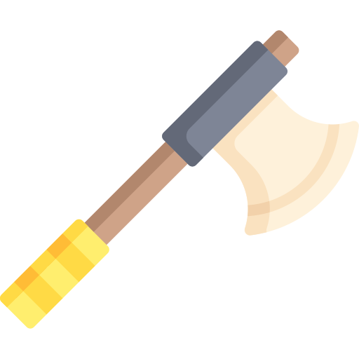 Stone axe Special Flat icon