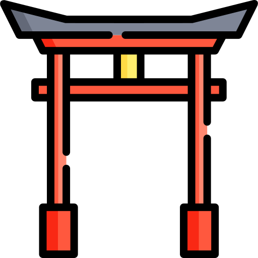 Torii gate Special Lineal color icon