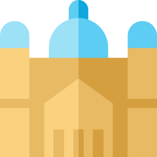 basilica del sacro cuore Basic Straight Flat icona