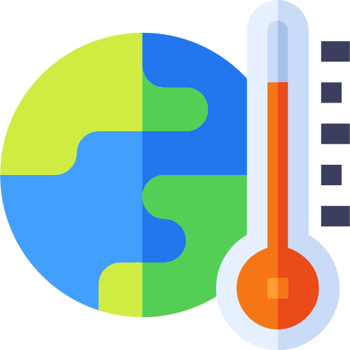 klimawandel Basic Straight Flat icon