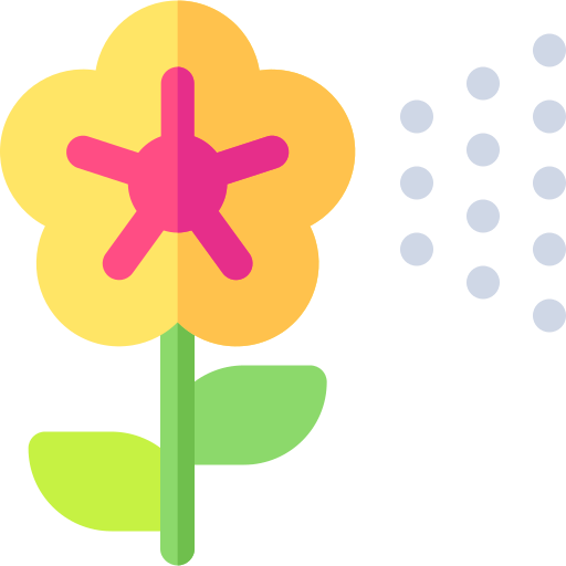 Цветок Basic Rounded Flat иконка