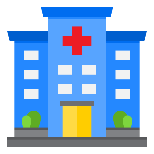 Больница srip Flat иконка