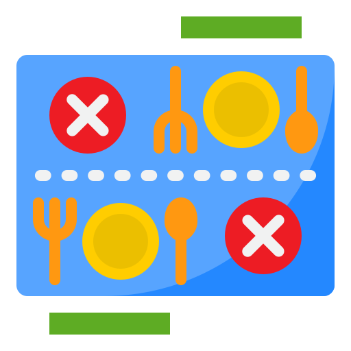 Table srip Flat icon