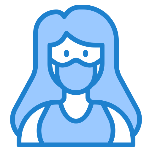 마스크 srip Blue icon
