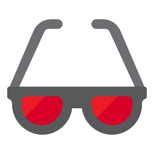 Sunglasses srip Flat icon