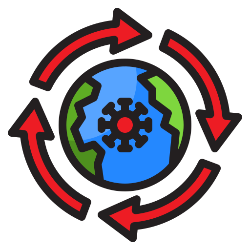 세계 srip Lineal Color icon