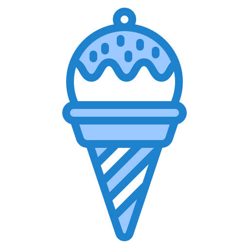 crème glacée srip Blue Icône