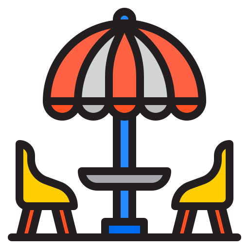 日傘 srip Lineal Color icon