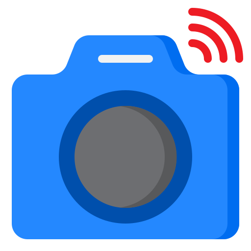 카메라 srip Flat icon