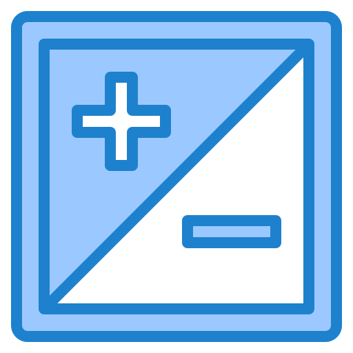 exposición srip Blue icono