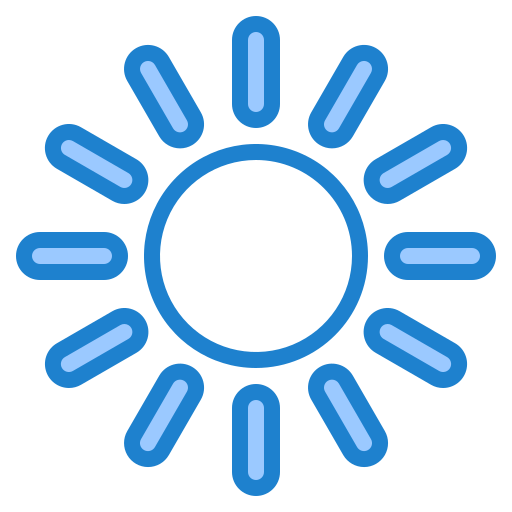 Sunny srip Blue icon
