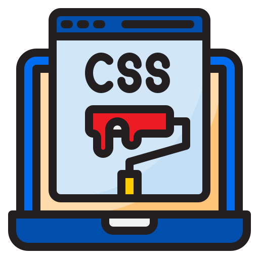 css srip Lineal Color icon