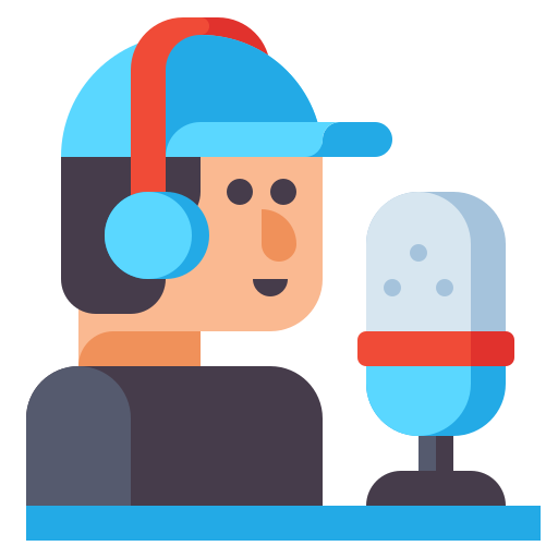 Broadcaster Flaticons Flat icon