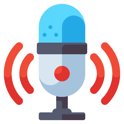 podcast Flaticons Flat icon